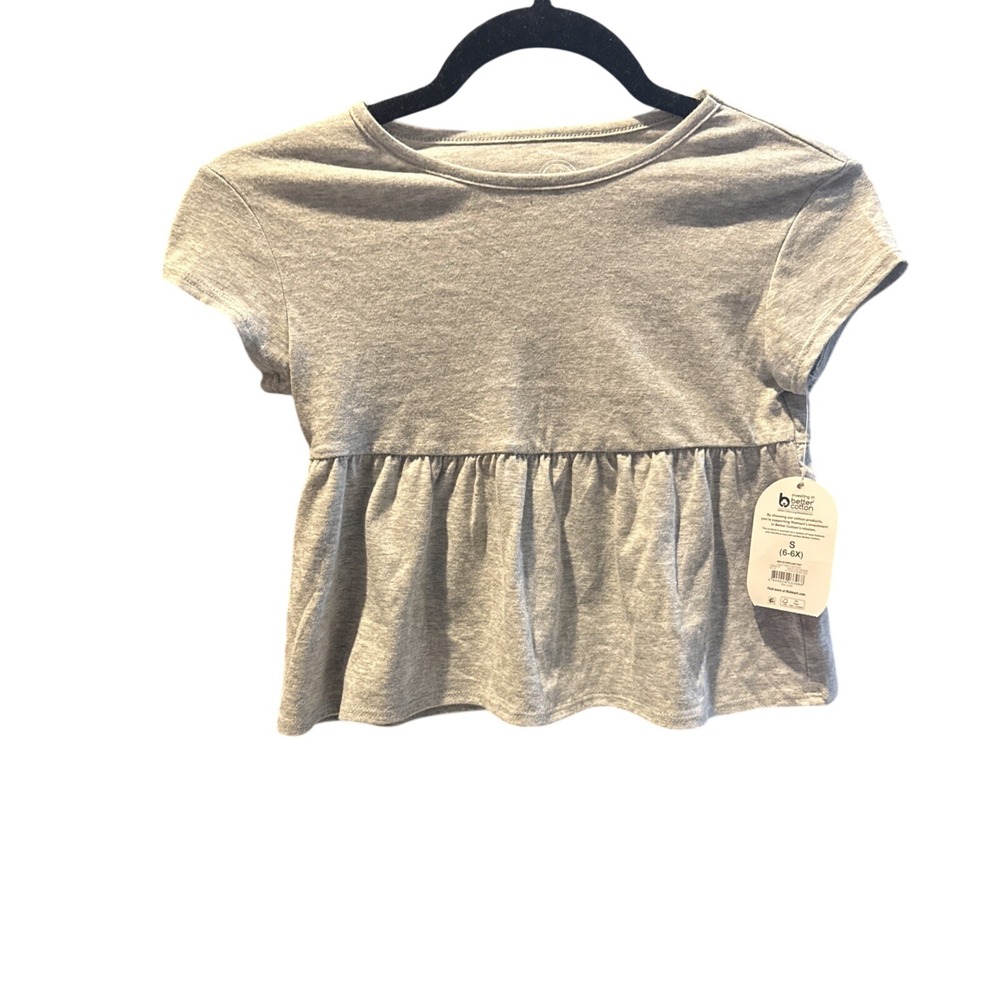 NWT Wonder Nation Soft Size Small (6-6X) Short Sleeve‎ Top New